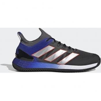 adidas Adizero Ubersonic 4 M Clay Zapatillas de Tenis para Hombre - Gris Oscuro, Azul