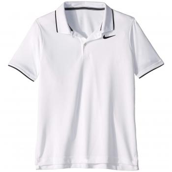 NIKE B NKCT Dry Team Camiseta Polo, Niños, Blanco