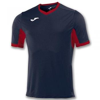 Joma Champion IV M/C Camiseta Equipamiento, Hombre, Marino/Rojo, 6XS-5XS
