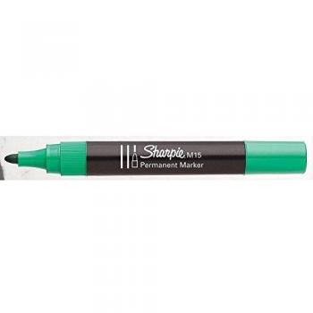 Sharpie 719163 - Marcador permanente con punta redonda, color verde