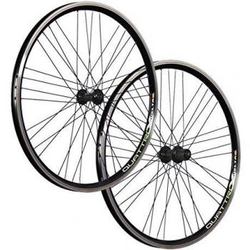 Juego de ruedas para bicicleta de 26 pulgadas Airtec1 Shimano Deore HB / FH-T610 negro.