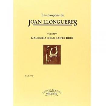 Les cançons de Joan Llongueres vol. V - B.3753