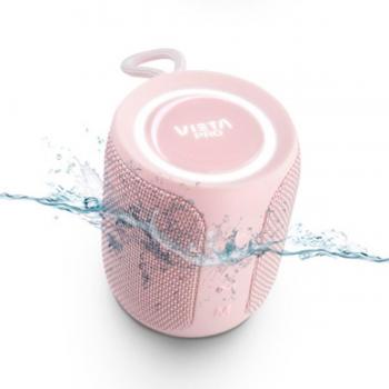 Vieta Pro Easy 2 Altavoz Bluetooth 5.0 True Wireless con Radio FM, Reproductor USB, Micrófono Integrado, Resistencia al Agua IPX7, 12 Horas de Autonomía y Bot