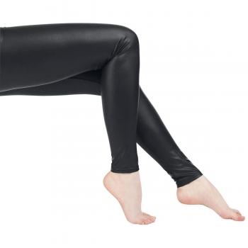 Leggins Imitación Piel Leggins Negro L