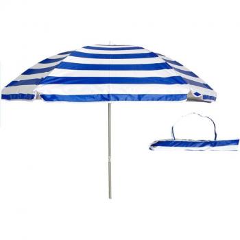 Sombrilla playa de Aluminio diámetro 300cm con bolsa de almacenamiento