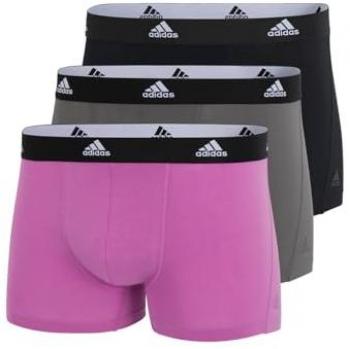 Bóxer adidas Active Flex Cotton (3 unidades) rosa, gris y negro - S