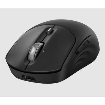 Ratón inalámbrico recargable HP 705 - 6000 DPI, ambidiestro, Bluetooth + USB, Negro