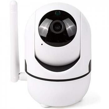 Greenice | Cámara Videovigilancia 1080p Compatible Tuya - Dia/Noche - Detector Movimiento -Audio - Seguimiento Automático