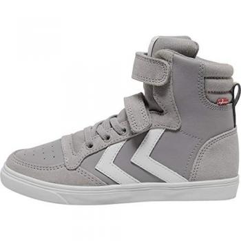 Hummel Slimmer Stadil Leather High Top Children's Sneakers