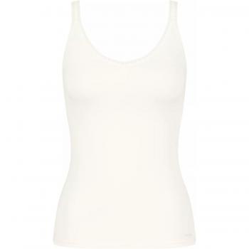 Sloggi Women's Eco-Friendly Go Shirt 2-Pack - White Organic Cotton Spaghetti Strap Undershirt