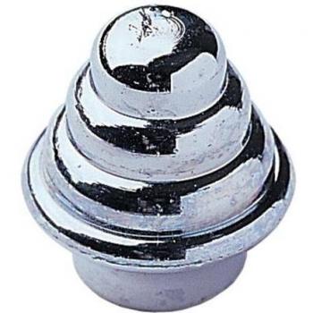 Terminal Piña Cromado 12mm (100 unidades)