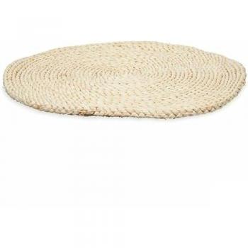 Salvamantel Natural de Esparto 40 x 40 x 2 cm (12 Unidades)