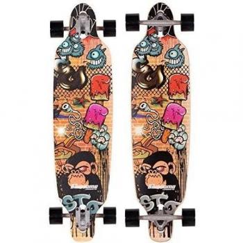 Double Awesome GRAFFITI Longboard 2016 monkey