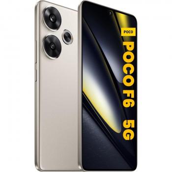 Smartphone Xiaomi Poco F6 5G 12GB RAM + 512GB Almacenamiento Doble SIM Titanio