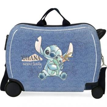 Maleta infantil Disney Means family 2 ruedas multidireccionales con capacidad de 34L