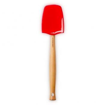 Espátula Grande Craft Le Creuset Rojo Cereza 28cm Silicona