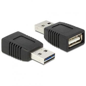 DeLOCK EASY-USB Negro, Adaptador