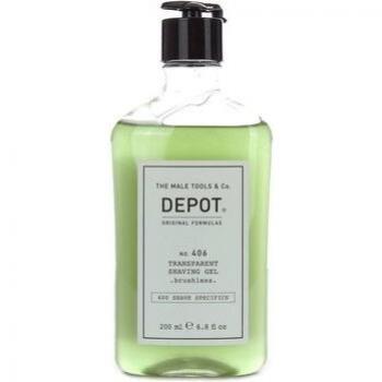 Depot Transparent Shaving Gel Brushless 200ml