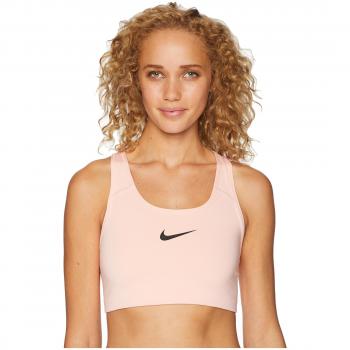 Nike Women S Swoosh Sports, Bra Mujer, Storm Pink/Black, XS