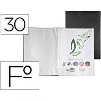 Liderpapel EC42 - Carpeta escaparate, color negro