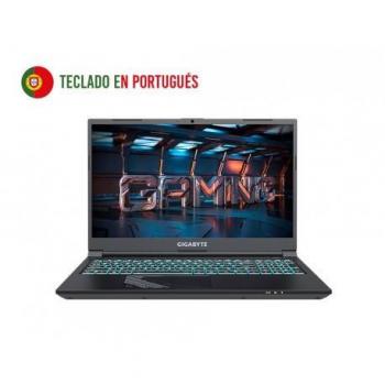 Gigabyte G5 KF-E3PT313SD Intel Core i5-12500H 16GB 512GB SSD Nvidia RTX 4060 15.6 FHD Teclado Portugués DOS