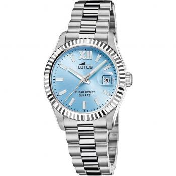 Reloj Lotus Freedom 18930/3 para Mujer, Esfera Azul, Acero Plateado