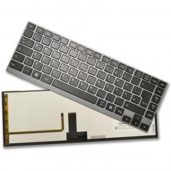 Teclado para Toshiba Satellite Portege Z830 Z830-S8301 Z830-S830 Z835 DE Keyboard con retroiluminación