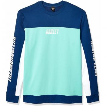 Oakley Mens TN Racing Team Fleece Crew Sudadera, Azul Oscuro, M para Hombre