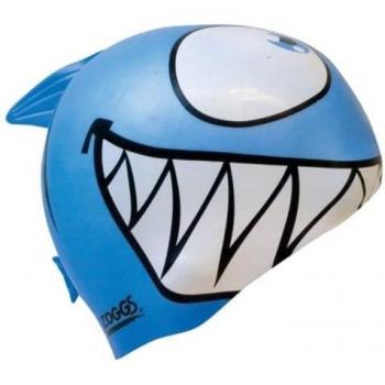 Zoggs Junior Character Silicone Cap Assorted Gorro de natación, Unisex bebé, Azul, Talla Única