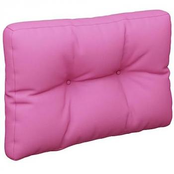Almohada de paleta rosa tela 50x40x12 cm