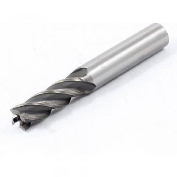 Sourcingmap a14011600ux0433 - 10.5mm x 12mm hss mango cilíndrico 4 flauta fresa final de 85 mm de largo