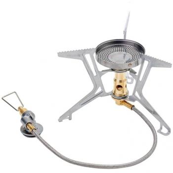 Soto Fusion Trek + Micro Regulator Expedition Stove, Silver