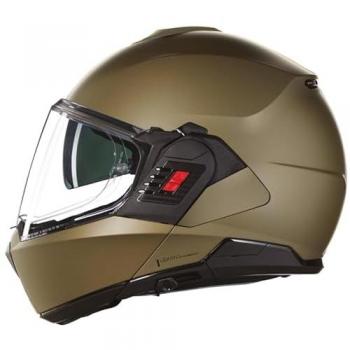 Casco Modular Nolan N120-1 Classico Marrón Mate Talla M