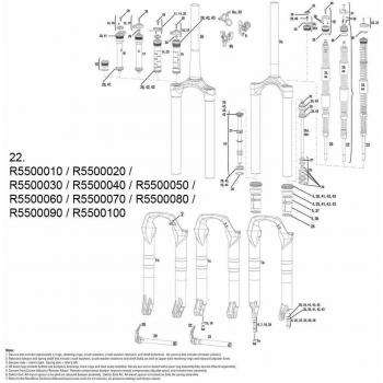 Rock Shox - Repuesto Muelle U-Turn Sektor 150Mm Plata