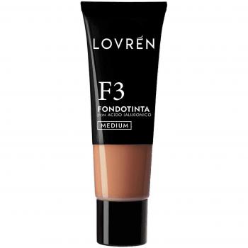 Lovren Base de Maquillaje F3 Medio 25ml Correctora de Imperfecciones