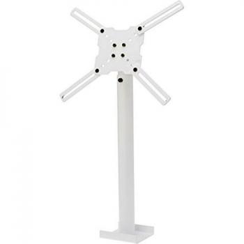 Soporte de Techo Meliconi Slimstyle 400CE para TV y Proyectores de 14 a 65, Capacidad de Carga 35 kg, Color Blanco