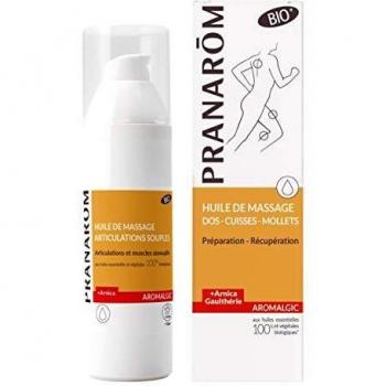 Pranarom Aromalgic Aceite de Masaje Bio Espalda-Muslos-Gemelos 100 ml