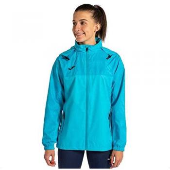 Chubasquero Joma Montreal Mujer Turquesa Flúor