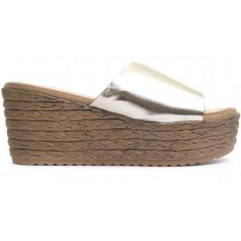 Montevita Sandalias de cuña con plataforma y diseño elegante