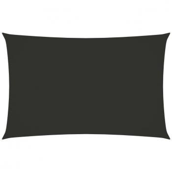Sombrilla de vela Oxford rectangular de 5x8 m Antracita