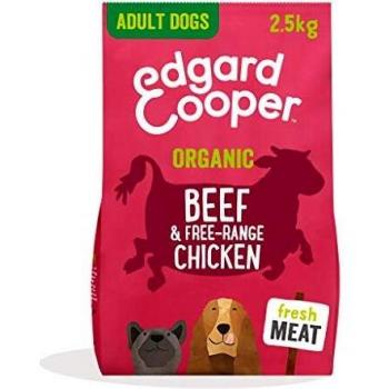Edgard & Cooper pienso para Perros Adultos sin Gluten, Natural con tenera y Pollo de Corral ecológicos, 2.5kg. Comida balanceada sin harinas de Carne ni Carnes sobreprocesadas, cocinado a Fuego Lento
