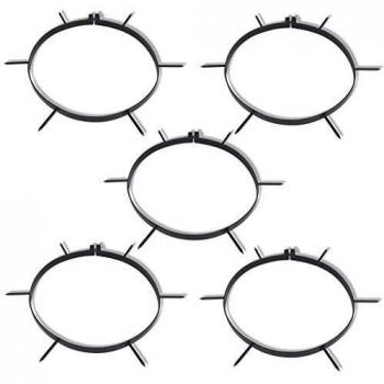 Lawn Aerator Spike Clamp Set - 5 Pieces, 30 cm Diameter