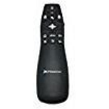 Phoenix Technologies - Puntero láser Ratón Mando a distancia 2,4GHz 17 teclas hasta 10 metros Micro Receptor inalámbrico USB