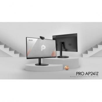 MSI Pro AP241Z All-in-One Computer - AMD Ryzen 7 5700G, 16GB RAM, 256GB SSD + 1TB HDD, Windows 11 Home, 24-inch Display