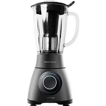 Cecotec 5204141 batidora de Vaso Power Black Titanium 1500 perfectmix/ 1500w/ 5 Vel