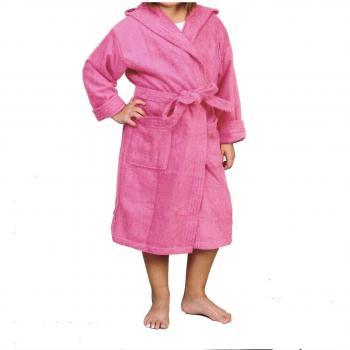 Albornoz Infantil, Fucsia.