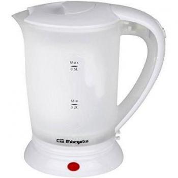 Orbegozo KT 4500 - Hervidor de Agua, 0,5 litros, 2 Tazas Incluidas, 700 W