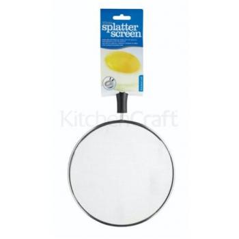 Pantalla Antisalpicaduras de Acero Inoxidable de 20 cm