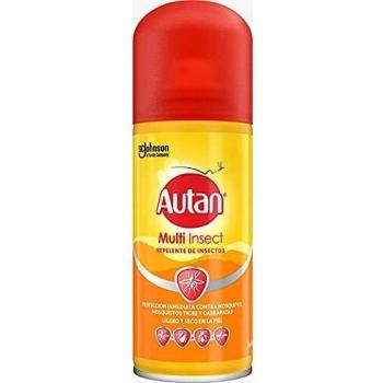 Autan Plus Spray Seco Repelente de Mosquitos, Moscas y Garrapatas - 100ml