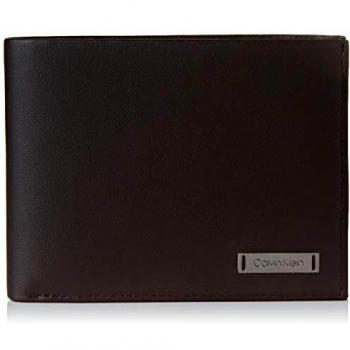 Calvin Klein Billfold Horizontal 5cc Smooth Plaque Cuero I